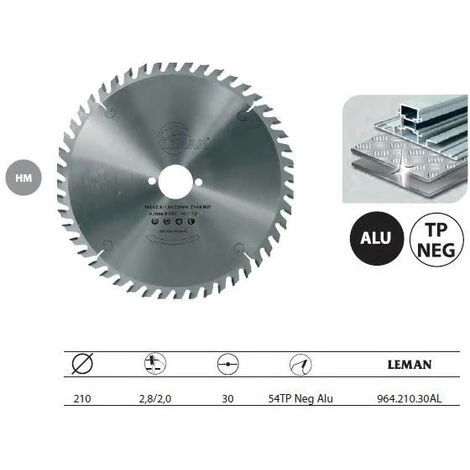 Leman - Lame Carbure / Portative D.210x30x54z Tp / Alu 4 Leman - Lame Carbure / Portative D.210x30x54z Tp / Alu – Image 2