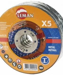 LEMAN Disques à Meuler Diam 115MM 5 Pièces Ø 115 Mm -LEMAN Soldes Boutique 10212 2