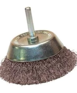 LEMAN Brosse Conique Fil Acier Ondulé 0.30 Ø75 - 310.075V