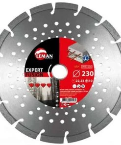 LEMAN Disque Diamant Béton Armé, Acier Ø230mm - 720