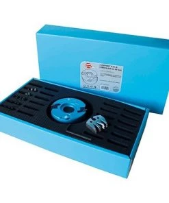 Coffret De Porte-outils à Profiler D. 100 Mm Al. 30 Mm Ht. 50 Mm Et 24 Jeux De Fers Profilés - 093.50.30.24 - Leman