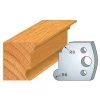 Jeu De 2 Contre-fers Profilés Ht. 40 Mm N°053 Gorge Et Congé - 801.053 - Leman -LEMAN Soldes Boutique 10577784 1