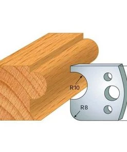 Jeu De 2 Fers Profilés Acier Ht. 40 Mm N°004 Boudin - 800.004 - Leman