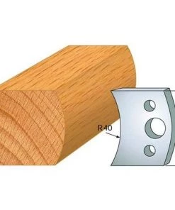 Jeu De 2 Fers Profilés Acier Ht. 40 Mm N°008 Main Courante - 800.008 - Leman