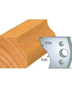 Jeu De 2 Fers Profilés Acier Ht. 40 Mm N°009 Doucine - 800.009 - Leman