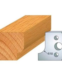 Jeu De 2 Fers Profilés Acier Ht. 40 Mm N°013 Congé Rayon 10 Mm - 800.013 - Leman