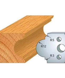 Jeu De 2 Fers Profilés Acier Ht. 40 Mm N°018 Congés - 800.018 - Leman