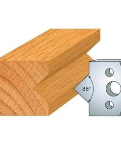 Jeu De 2 Fers Profilés Acier Ht. 40 Mm N°035 Enture Femelle. - 800.035 - Leman