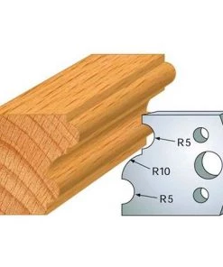 Jeu De 2 Fers Profilés Acier Ht. 40 Mm N°052 Multi-profil - 800.052 - Leman
