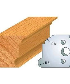 Jeu De 2 Fers Profilés Acier Ht. 40 Mm N°053 Gorge Et Congé - 800.053 - Leman