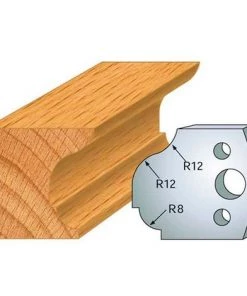 Jeu De 2 Fers Profilés Acier Ht. 40 Mm N°061 Doucine Et Congé - 800.061 - Leman