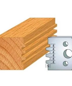 Jeu De 2 Fers Profilés Acier Ht. 40 Mm N°076 Bouvetage - 800.076 - Leman