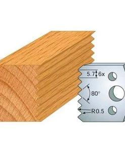 Jeu De 2 Fers Profilés Acier Ht. 40 Mm N°077 Bouvetage - 800.077 - Leman