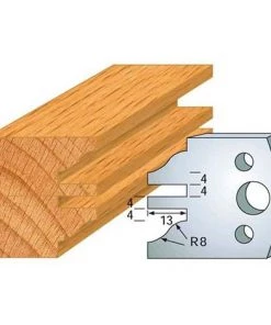 Jeu De 2 Fers Profilés Acier Ht. 40 Mm N°097 Profil - Contre-profil - 800.097 - Leman