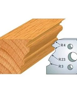 Jeu De 2 Fers Profilés Acier Ht. 40 Mm N°103 Moulure Régence - 800.103 - Leman