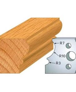 Jeu De 2 Fers Profilés Acier Ht. 40 Mm N°105 Louis XV - 800.105 - Leman