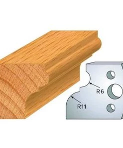 Jeu De 2 Fers Profilés Acier Ht. 40 Mm N°111 Corniche - 800.111 - Leman