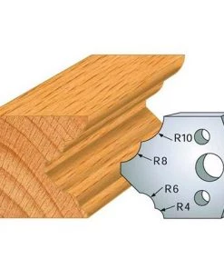 Jeu De 2 Fers Profilés Acier Ht. 40 Mm N°125 Multi 1/4 De Rond - 800.125 - Leman