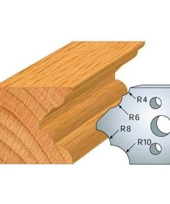 Jeu De 2 Fers Profilés Acier Ht. 40 Mm N°126 Multi 1/4 De Rond - 800.126 - Leman