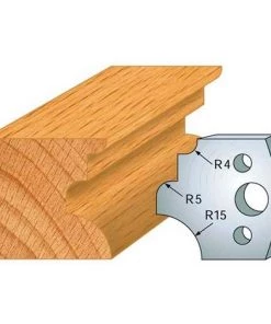 Jeu De 2 Fers Profilés Acier Ht. 40 Mm N°129 Multi Moulure - 800.129 - Leman