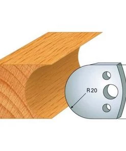 Jeu De 2 Fers Profilés Acier Ht. 40 Mm N°131 Congés R.20 Mm - 800.131 - Leman