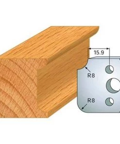 Jeu De 2 Fers Profilés Acier Ht. 40 Mm N°174 Fer R.8 Mm - 800.174 - Leman