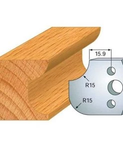 Jeu De 2 Fers Profilés Acier Ht. 40 Mm N°177 Fer R.15 Mm - 800.177 - Leman