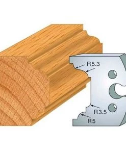 Jeu De 2 Fers Profilés Acier Ht. 50 Mm N°204 Profilage Petit Bois De Fenêtre - 855.204 - Leman