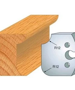 Jeu De 2 Fers Profilés Acier Ht. 50 Mm N°206 Congé 1/4 De Rond 12 Mm - 855.206 - Leman