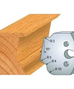 Jeu De 2 Fers Profilés Acier Ht. 50 Mm N°208 Multi-moulure - 855.208 - Leman