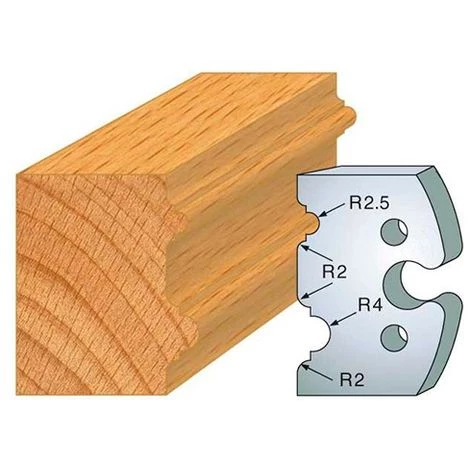 Jeu De 2 Fers Profilés Acier Ht. 50 Mm N°211 Double Astragale 5 Et 8 Mm - 855.211 - Leman 3 Jeu De 2 Fers Profilés Acier Ht. 50 Mm N°211 Double Astragale 5 Et 8 Mm - 855.211 - Leman