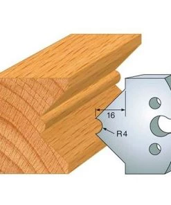 Jeu De 2 Fers Profilés Acier Ht. 50 Mm N°212 Mouchette De 8 Mm - 855.212 - Leman