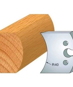 Jeu De 2 Fers Profilés Acier Ht. 50 Mm N°215 Rayon De 40 Mm - 855.215 - Leman