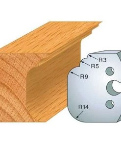 Jeu De 2 Fers Profilés Acier Ht. 50 Mm N°225 Congé Multiple - 855.225 - Leman