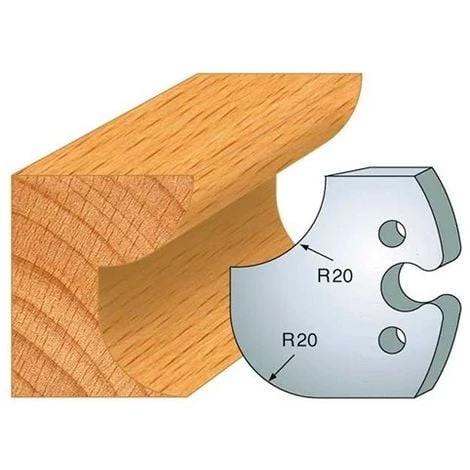 Jeu De 2 Fers Profilés Acier Ht. 50 Mm N°238 Congé Et 1/4 De Rond 20 Mm - 855.238 - Leman 3 Jeu De 2 Fers Profilés Acier Ht. 50 Mm N°238 Congé Et 1/4 De Rond 20 Mm - 855.238 - Leman