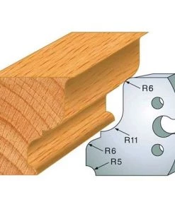 Jeu De 2 Fers Profilés Acier Ht. 50 Mm N°245 Bas De Corniche Louis XVI - 855.245 - Leman
