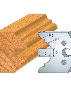 Jeu De 2 Fers Profilés Acier Ht. 50 Mm N°251 Profil Double Parement - 855.251 - Leman