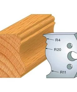 Jeu De 2 Fers Profilés Acier Ht. 50 Mm N°254 Moulure Louis XV - 855.254 - Leman