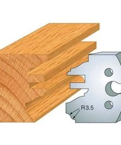 Jeu De 2 Fers Profilés Acier Ht. 50 Mm N°258 Profil-contre-profil Rustique - 855.258 - Leman