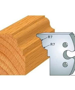 Jeu De 2 Fers Profilés Acier Ht. 50 Mm N°274 Doucine R.7 Mm - 855.274 - Leman