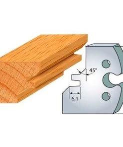 Jeu De 2 Fers Profilés Acier Ht. 50 Mm N°276 Assemblage 45° - 855.276 - Leman
