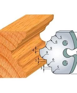 Jeu De 2 Fers Profilés Acier Ht. 50 Mm N°279 1/4 De Rond Et Congé - 855.279 - Leman