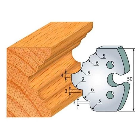 Jeu De 2 Fers Profilés Acier Ht. 50 Mm N°279 1/4 De Rond Et Congé - 855.279 - Leman 3 Jeu De 2 Fers Profilés Acier Ht. 50 Mm N°279 1/4 De Rond Et Congé - 855.279 - Leman
