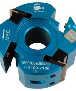 Porte-outils D. 100 Mm Al. 30 Mm Ht. 50 Mm Z2 Et V2 Double Entraxe : 24 Mm Et 30 Mm - 106.50.30 - Leman