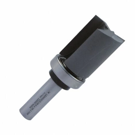 Leman - Mèche D'affleureuse Droite + Guide Supérieur Diam 28,6 Mm 3 Leman - Mèche D'affleureuse Droite + Guide Supérieur Diam 28,6 Mm