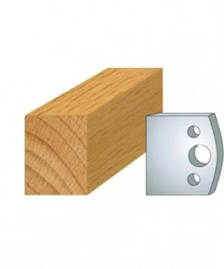 Leman - Jeu De 2 Contre-fers Profilés Ht.40 Mm N°000