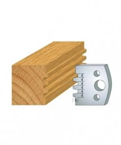 Leman - Jeu De 2 Contre-fers Profilés Ht.40 Mm N°076