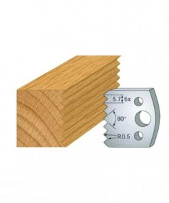 Leman - Jeu De 2 Contre-fers Profilés Ht.40 Mm N°077