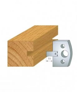 Leman - Jeu De 2 Contre-fers Profilés Ht.40 Mm N°094