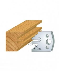 Leman - Jeu De 2 Contre-fers Profilés Ht.40 Mm N°097